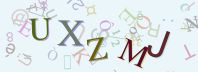 This is a captcha-picture. It is used to prevent mass-access by robots. (see: www.captcha.net)
